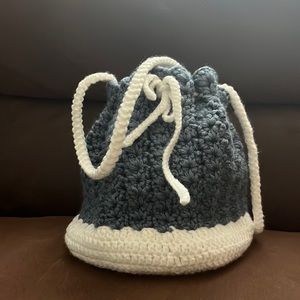 Crocheted handbag